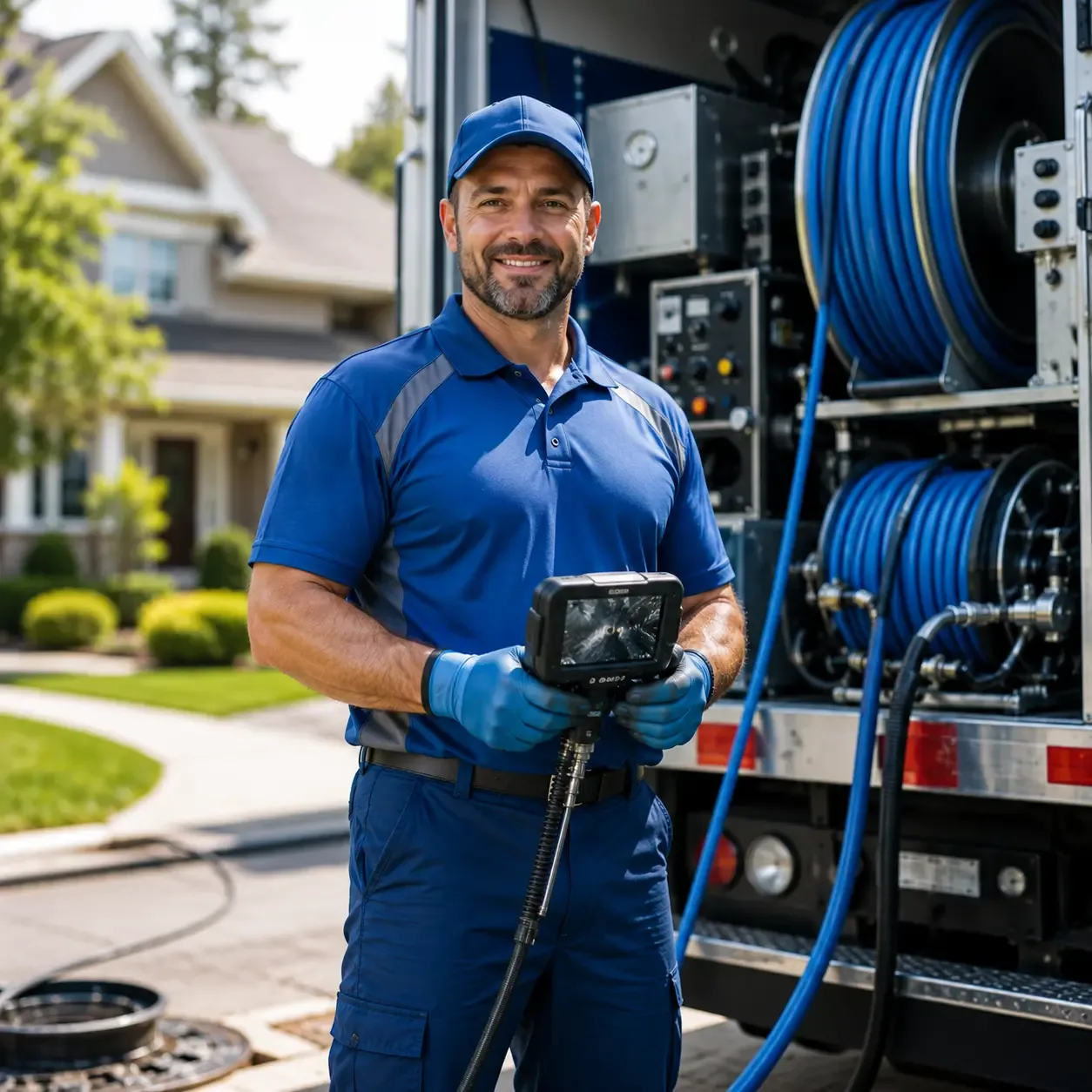 Local outdoor drain cleaning specialists in Brunswick, ME